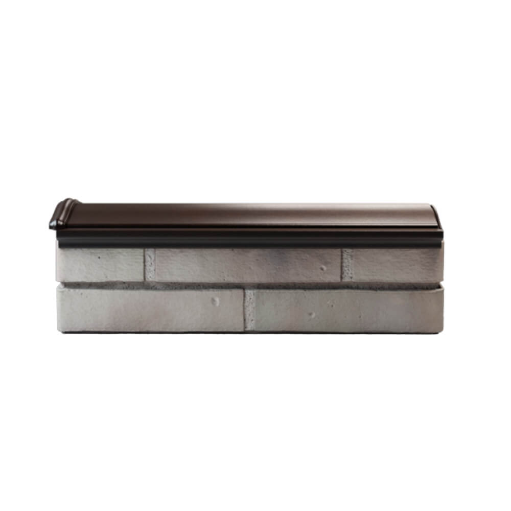 Парапет Zking Монблан Коричневый посадка на 0.5 кирпича (130мм) в Дербенте фото