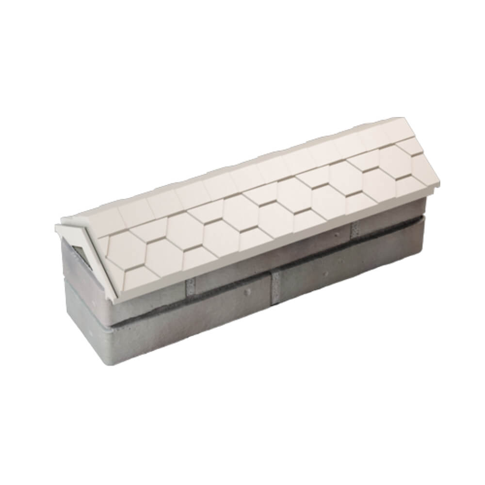 Парапет Zking Эверест Бежевый с посадкой на 0.5 кирпича (130мм) в Дербенте фото