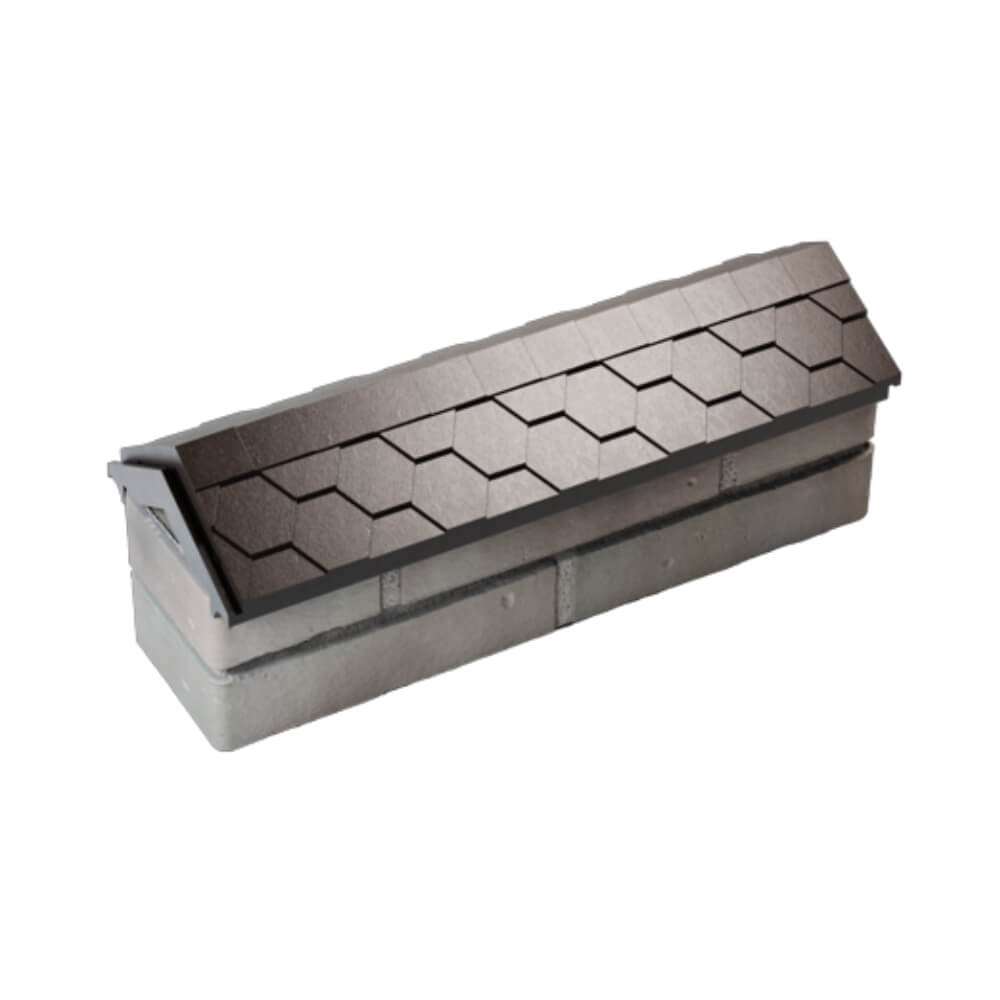 Парапет Zking Эверест Коричневый с посадкой на 0.5 кирпича (130мм) в Дербенте фото