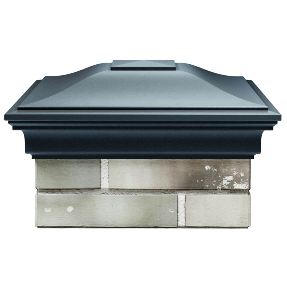 Колпак Zking Монблан Серый на столб 1.5х1.5 кирпича (385х385мм) Дербент фото