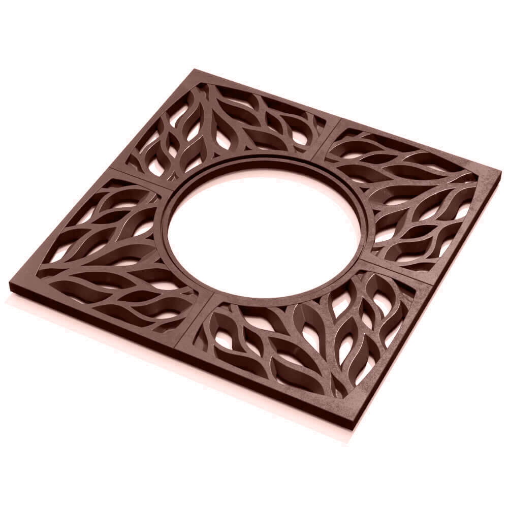 Приствольная решетка для дерева ZKING CRUST 1.2х1.2м Коричневая в Дербенте фото