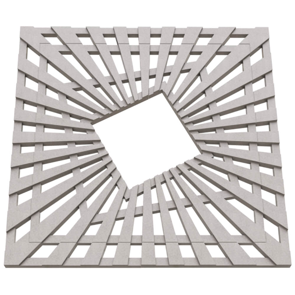 Приствольная решетка для дерева ZKING ATMOSPHERE 1.2х1.2м Бежевая в Дербенте фото