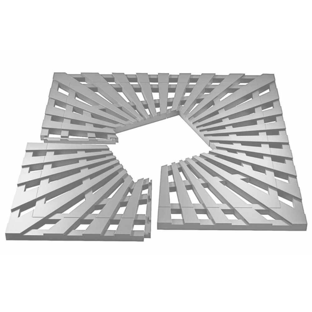 Приствольная решетка для дерева ZKING ATMOSPHERE 1.2х1.2м Бежевая в Дербенте фото