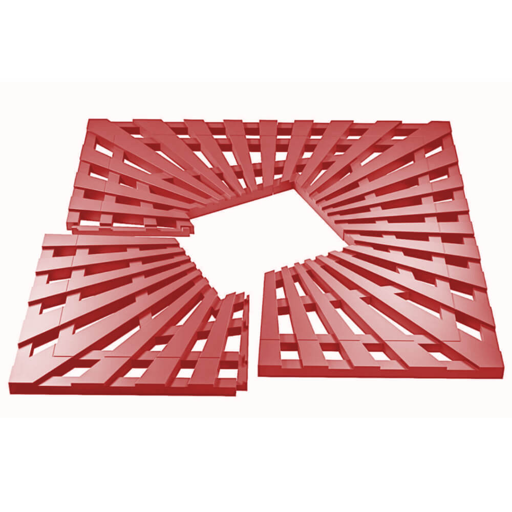 Приствольная решетка для дерева ZKING ATMOSPHERE 1.2х1.2м Красная в Дербенте фото